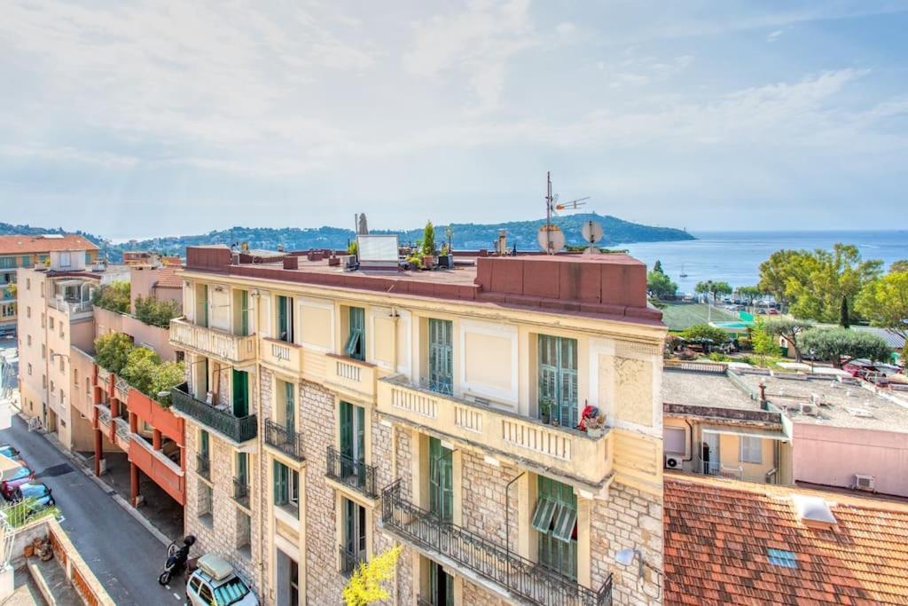 #24 Marie-Claire Suite Sea View/Balcony/Ac/5Min Port Villefranche-sur-Mer Luaran gambar