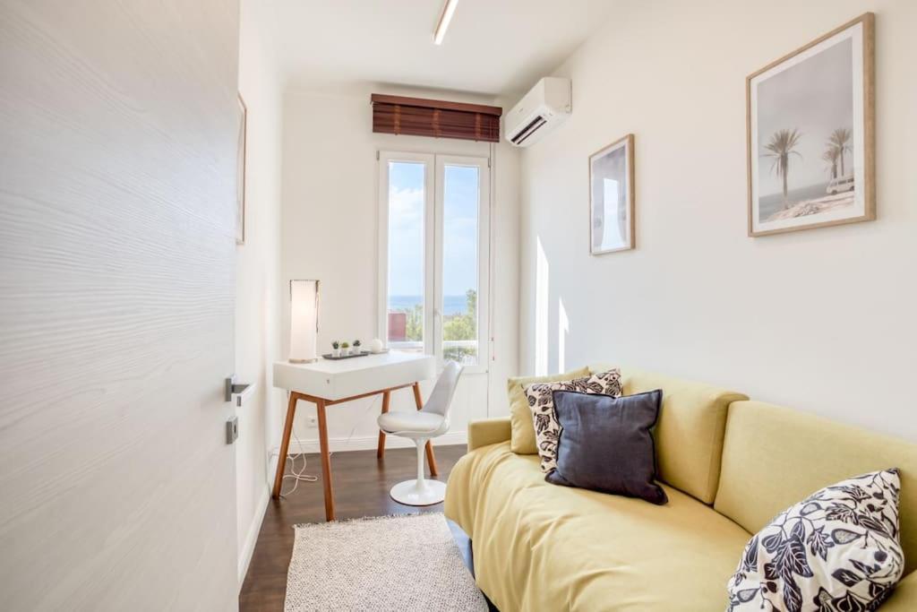 #24 Marie-Claire Suite Sea View/Balcony/Ac/5Min Port Villefranche-sur-Mer Luaran gambar
