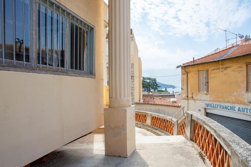#24 Marie-Claire Suite Sea View/Balcony/Ac/5Min Port Villefranche-sur-Mer Luaran gambar